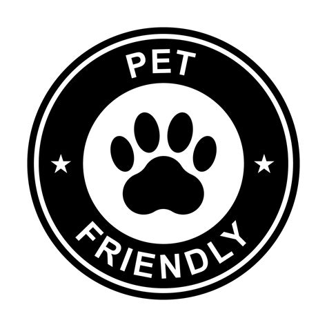 Pet friendly .